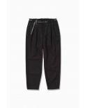 PANTALON REWOOL TWEED TAPERED BLACK