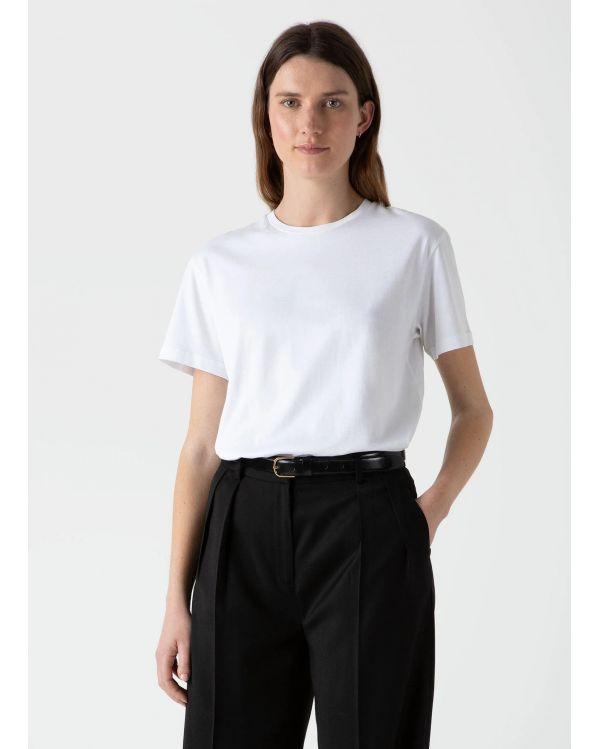 T-SHIRT BOY FIT BLANC