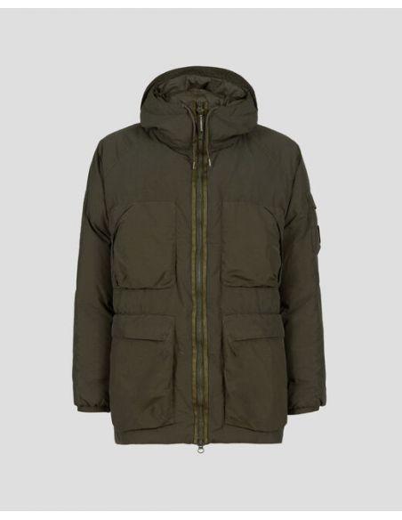 Parka mi-longue FLATT NYLON HOODED DOWN IVY GREEN