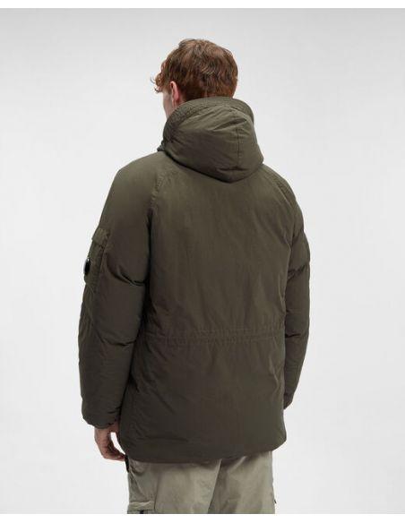 Parka mi-longue FLATT NYLON HOODED DOWN IVY GREEN