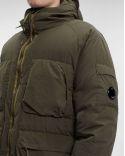 Parka mi-longue FLATT NYLON HOODED DOWN IVY GREEN