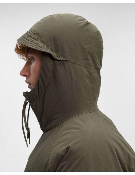 Parka mi-longue FLATT NYLON HOODED DOWN IVY GREEN