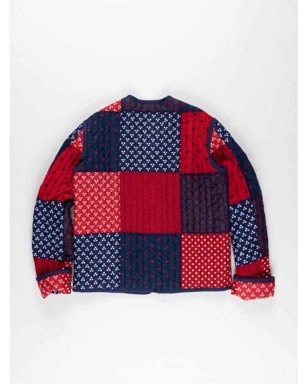 VESTE QUILTED REVERSIBLE JACKET RED/NAVY 2