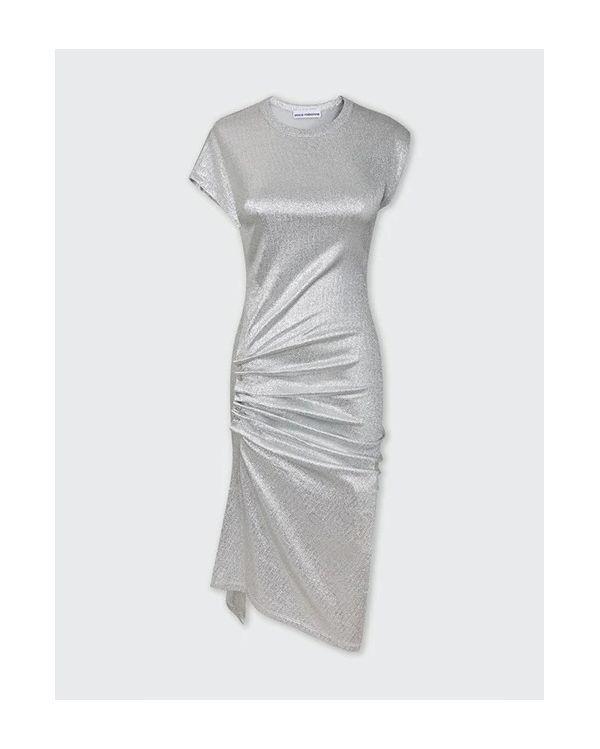 ROBE MI-LONGUE SILVER