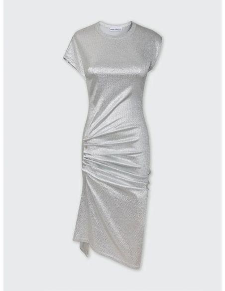 ROBE MI-LONGUE SILVER