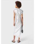 ROBE MI-LONGUE SILVER