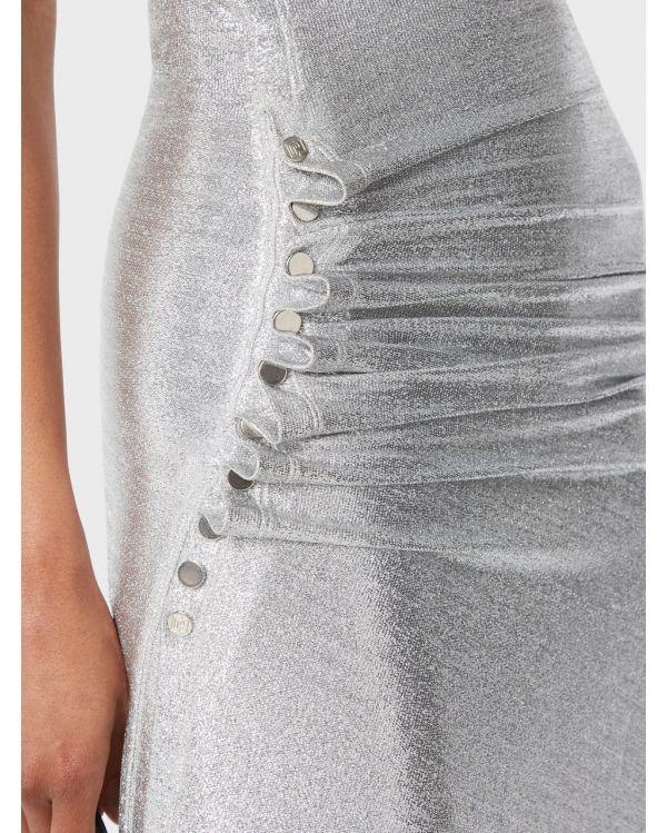 ROBE MI-LONGUE SILVER 2