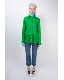 CHEMISE TASHA LIGHTWEIGHT SILK GREEN