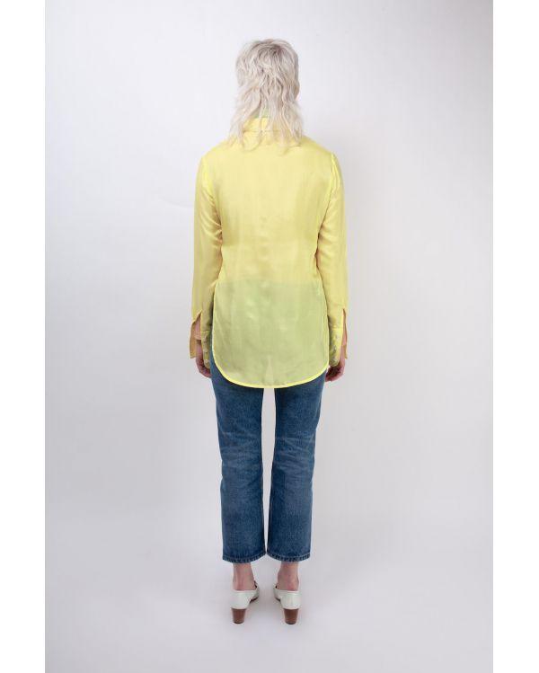 CHEMISE TASHA LIGHTWEIGHT SILK YELLOW 2