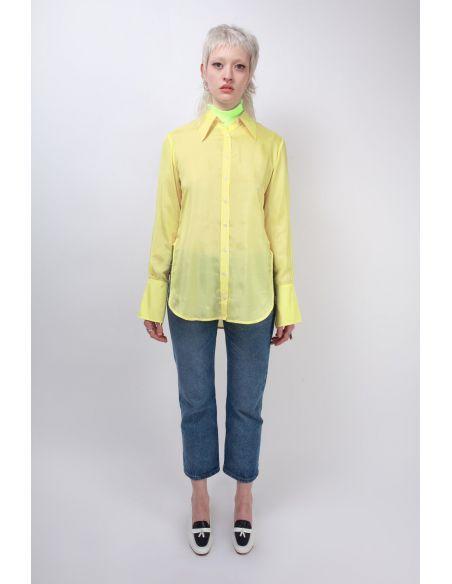 CHEMISE TASHA LIGHTWEIGHT SILK YELLOW