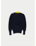 PULL LIZA SPOTTY INSTARSIA NAVY