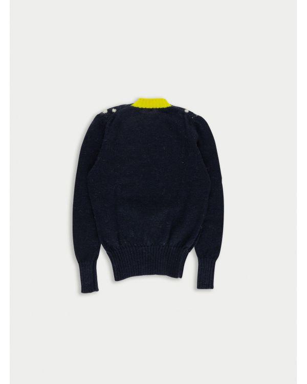 PULL LIZA SPOTTY INSTARSIA NAVY 2