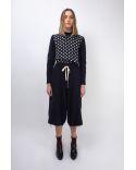 PULL LIZA SPOTTY INSTARSIA NAVY