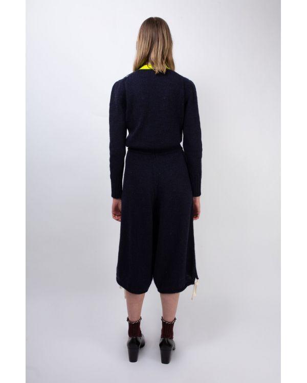 PULL LIZA SPOTTY INSTARSIA NAVY
