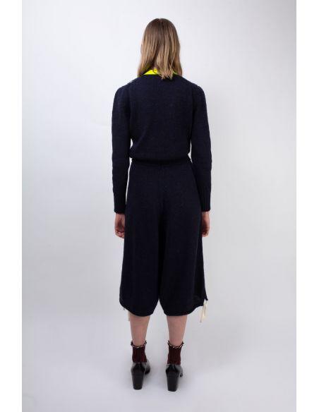 PULL LIZA SPOTTY INSTARSIA NAVY