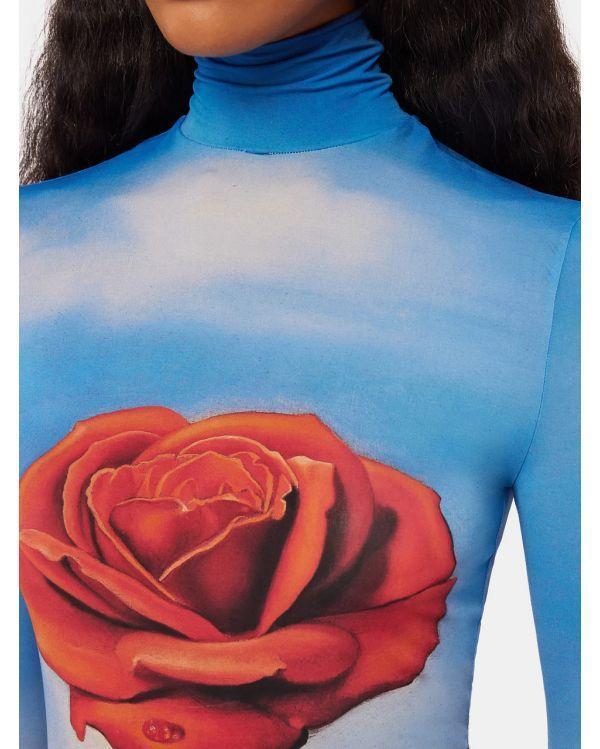 HAUT TOP MANCHES LONGUES ROSE MEDITATIVE 2