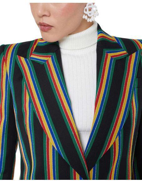 Veste MEDALLION MEDAL STRIPE / BLACK