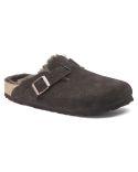 BOSTON MULES FUR MOCCA