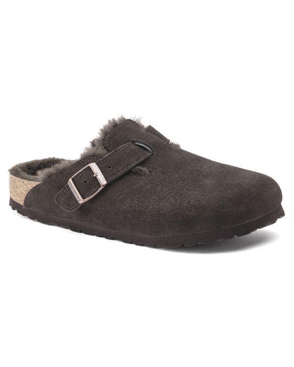 MULES BOSTON FOURRURE MOCCA