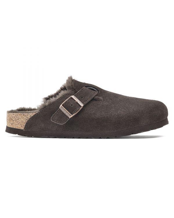 MULES BOSTON FOURRURE MOCCA