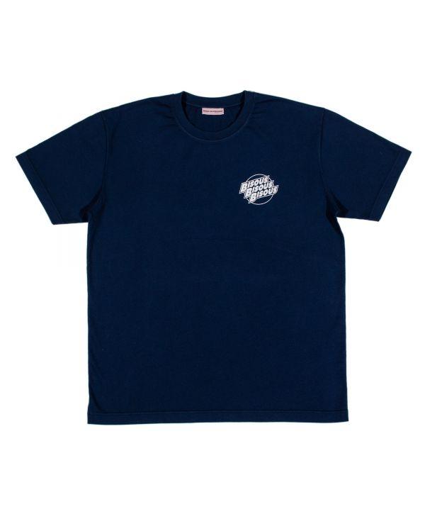 T-SHIRT BISOUS WESTERN NAVY
