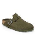 MULES BOSTON EN FOURRURE THYME