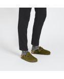MULES BOSTON EN FOURRURE THYME