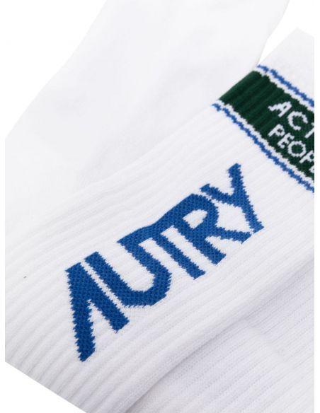 SPORTY UNISEX socks - WHITE BLUE
