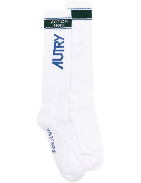 Chaussettes SPORTY UNISEX - BLANC BLEU