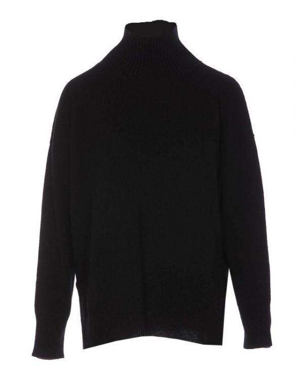 DOLCEVITA Black Oversized Wool and Cashmere Sweater