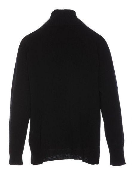 DOLCEVITA Black Oversized Wool and Cashmere Sweater