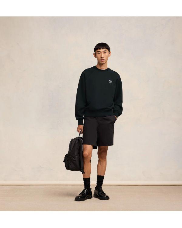 スウェット・トレーナー Ami Unisex Alexandre Mattiussi Crewneck Sweatshirt Black Ami Paris | Sweat coton collection 2024/25 – Lothaire