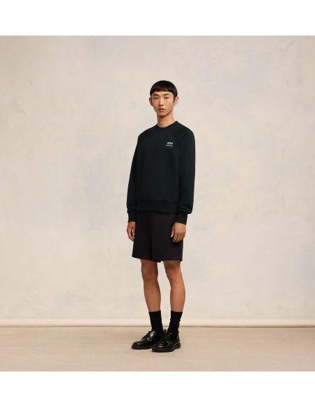 SWEATSHIRT AMI ALEXANDRE MATTIUSSI NOIR