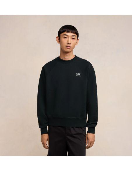SWEATSHIRT AMI ALEXANDRE MATTIUSSI NOIR