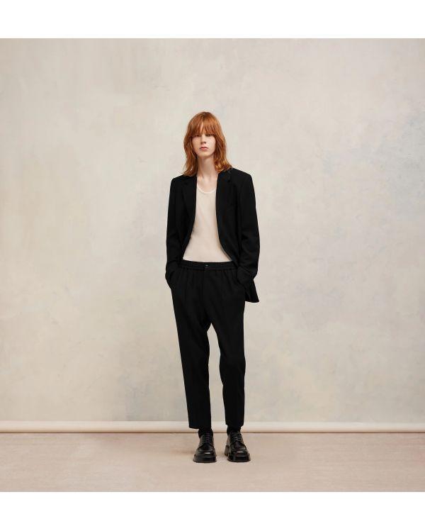 PANTALON TAILLE ELASTIQUE NOIR