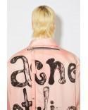MANTEAU EN NYLON - Rose pêche