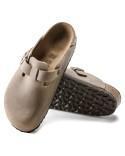 BOSTON Mules Oiled leather TABACCO BROWN