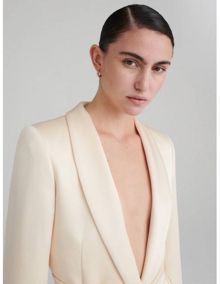 ROBE BLAZER NOVALIS IVOIRE