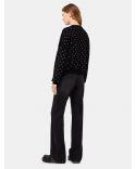 PULL EN LAINE ORNÉ DE CRISTAUX BLACK