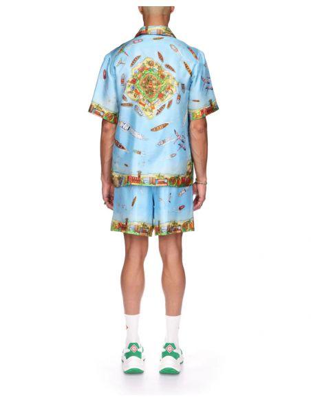 CHEMISE EN SOIE MAISON SUR PILOTI