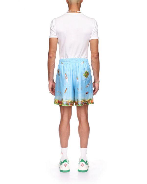 HOMEMADE SILK SHORTS ON STILTS 2