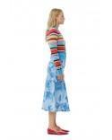 CARDIGAN STRIPED SOFT WOOL MULTICOLOUR