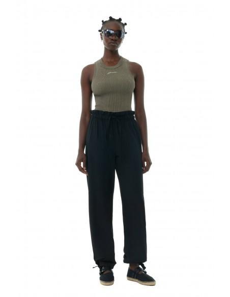 HAUT BROWN MELANGE KNIT SAFARI