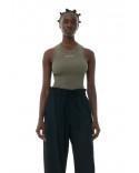 HAUT BROWN MELANGE KNIT SAFARI