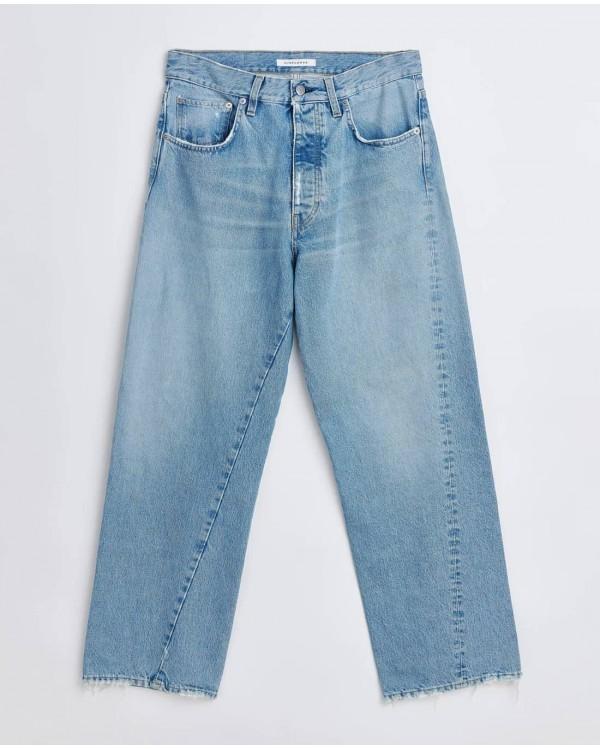 JEANS WIDE TWIST VINTAGE BLUE