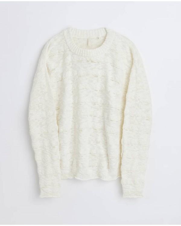 Pull REPAIR KNIT OFF WHITE