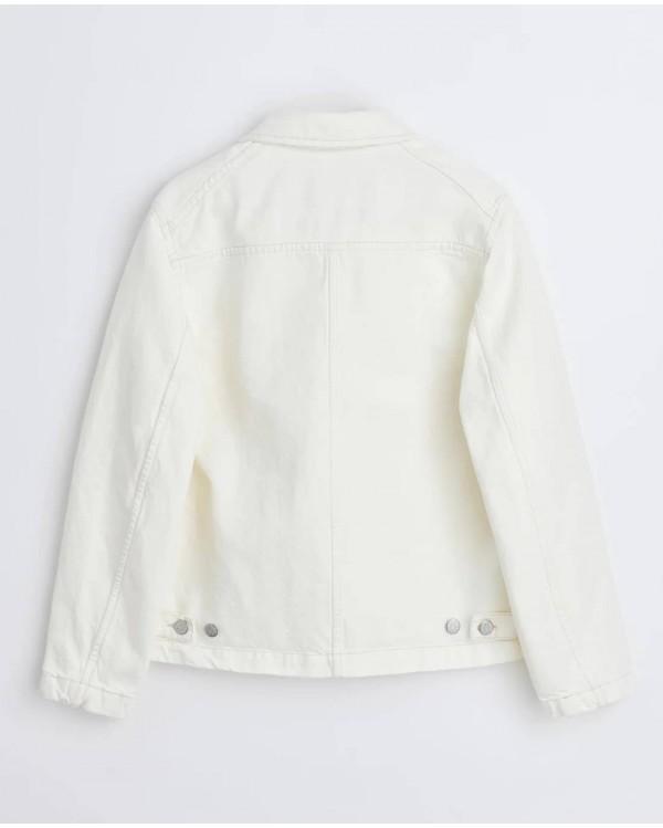 Veste WORKER JACKET VINTAGE WHITE