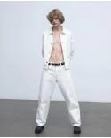 Veste WORKER JACKET VINTAGE WHITE