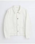 Veste WORKER JACKET VINTAGE WHITE