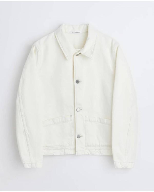 Veste WORKER JACKET VINTAGE WHITE 2